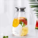 2.2 liter Borosilicate Crystal Glass Water Jug