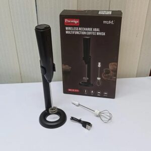 Prestige Rechargeable Coffee Mixer with Stand